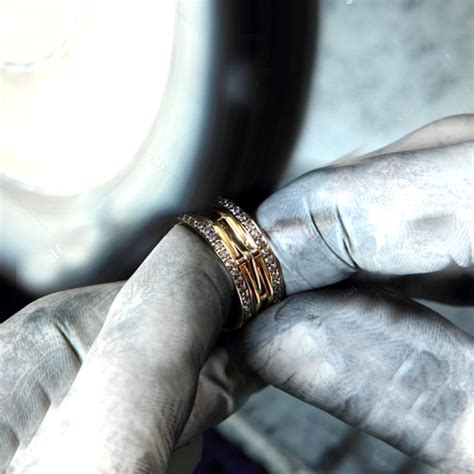 gold ring making finger black.